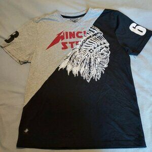 Winchester The American Legend Native Indian Black T Shirt Mens XL